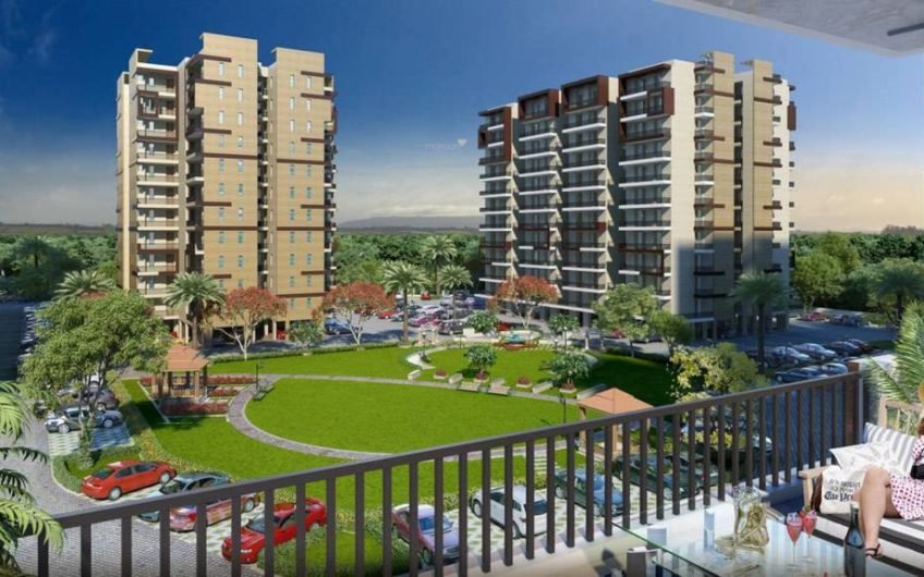 Highland Park- 2 BHK, 3 BHK and 4 BHK flats in Zirkapur near Airport mktd by Dewan Realtors