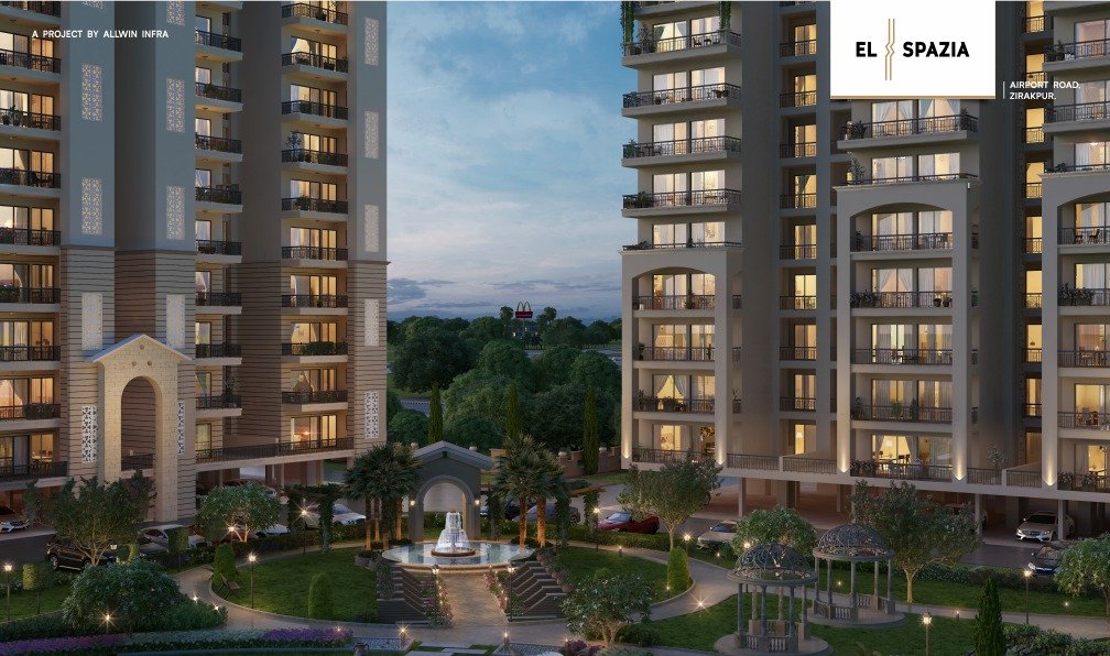 El Spazia - flats in Zirapur, 3 BHK in Zirakpur - Best property dealer in Zirakpur - Dewan realtors