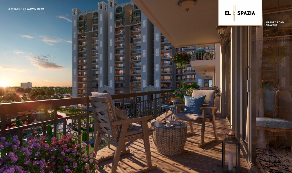 El Spazia - flats in Zirapur, 3 BHK in Zirakpur - Best property dealer in Zirakpur - Dewan realtors