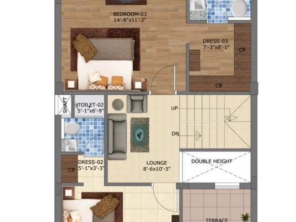 Riverdale Aerovista, Mohali — 3–5 BHK Floors 1