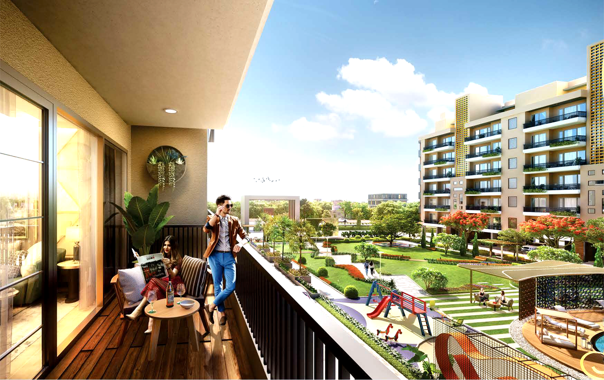 Beliston Avenue, Zirakpur — 3–4 BHK Flats 3