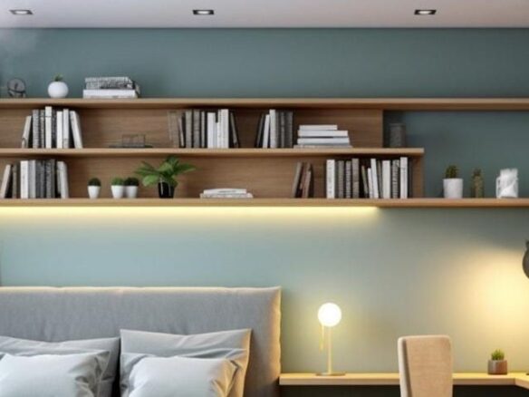 Furnished 1 BK student studio interior — Student Housing at The Wellness City, Rajpura