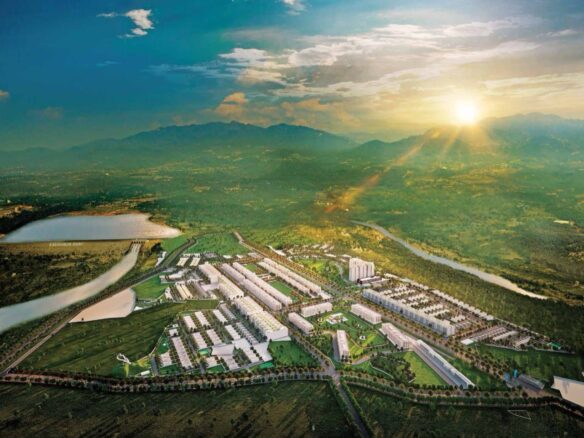 Trident Hills township at the Shivalik foothills, Pinjore, Panchkula